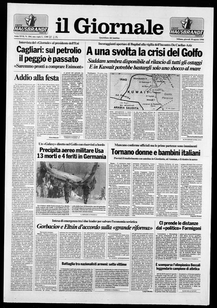 Il giornale : quotidiano del mattino